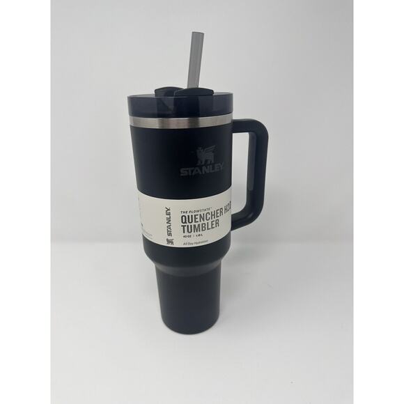 Stanley 40oz Quencher H2.0 FlowState Stainless Steel Insulated Tumbler Black - Picture 1 of 5